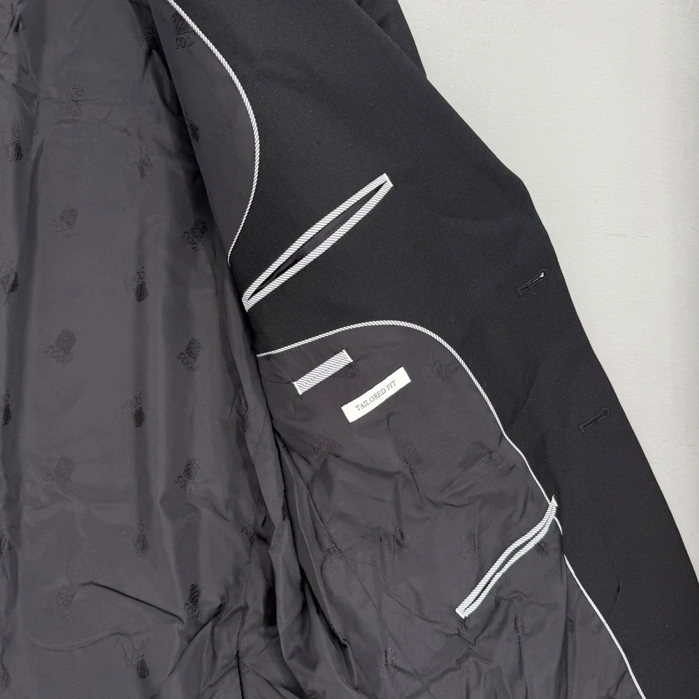 Jos. A. Bank Blazer Black 1905 Collection Tailored Fit 44 Regular